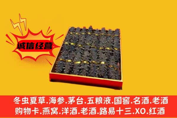 阳江市阳东回收海参